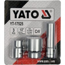 Set de 3 tubulare pentru pompele de injectie 1/2 Y..